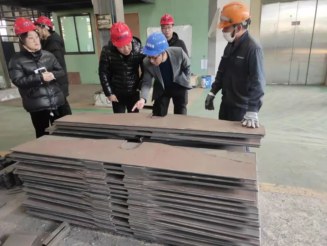 温州大学平阳智能制造研究院赴浙江瑞港机械有限公司开展调研工作